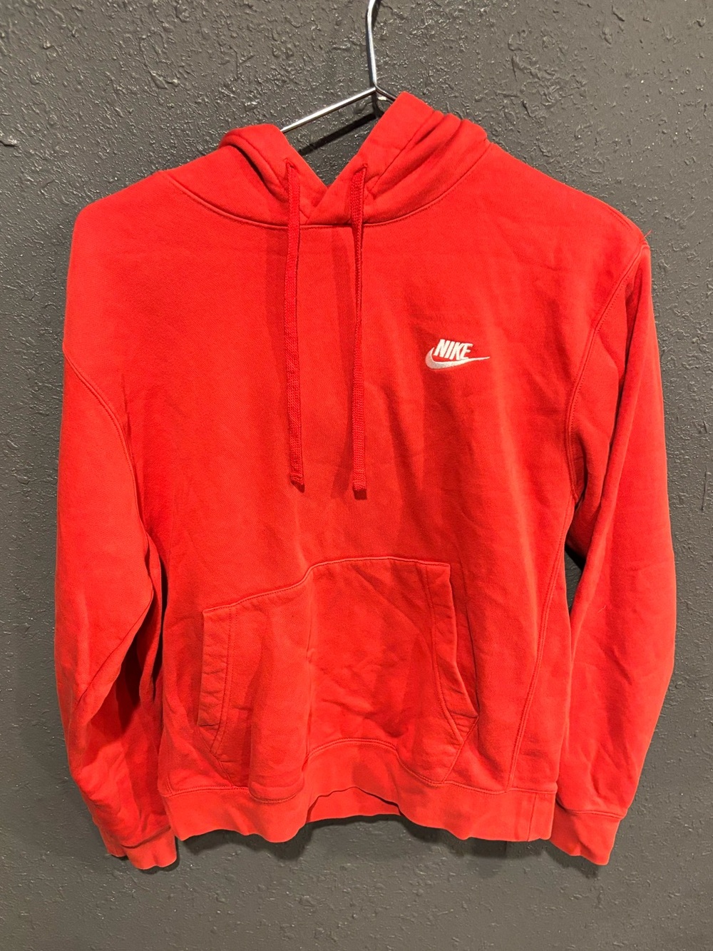 Nike Red Pullover Hoodie